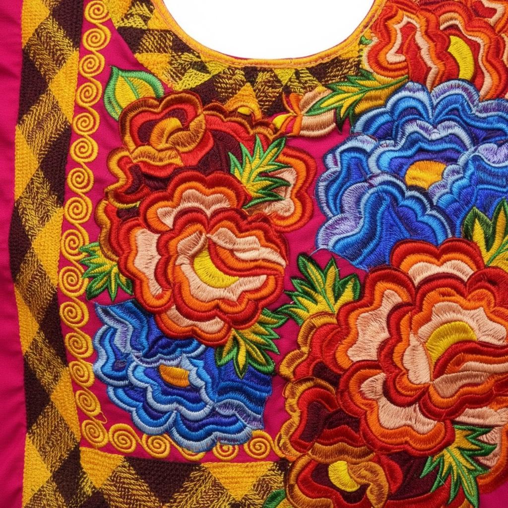 Blusa Istmeña Donaxi – Rosa Istmeño